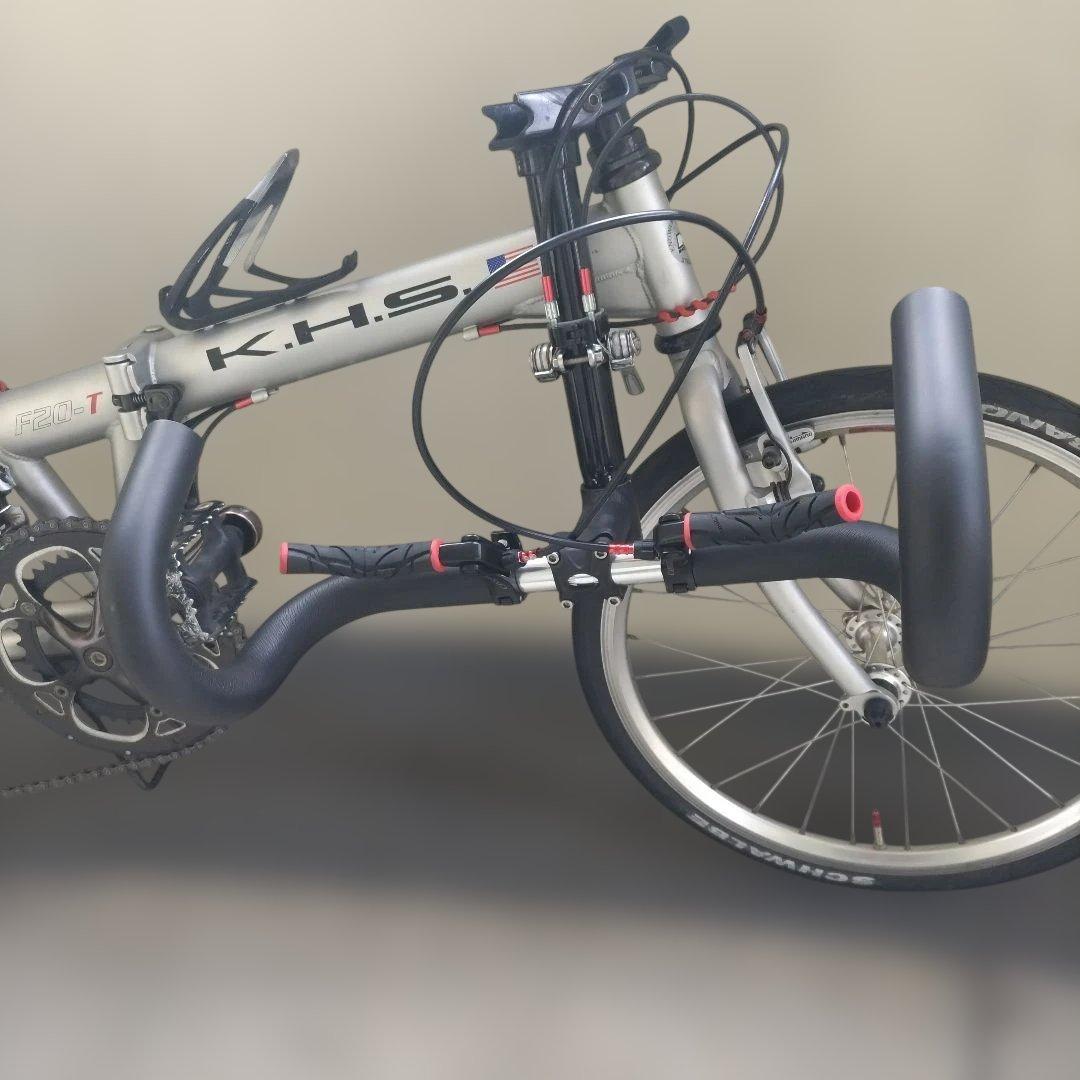 K.H.S. 折りたたみ自転車 .ソラ2×9.カスタマ多数