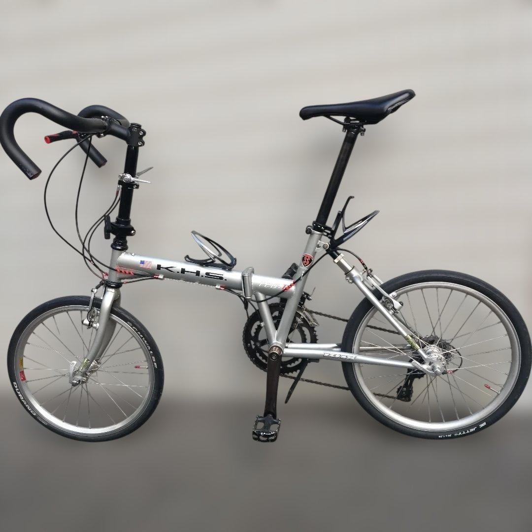 K.H.S. 折りたたみ自転車 .ソラ2×9.カスタマ多数