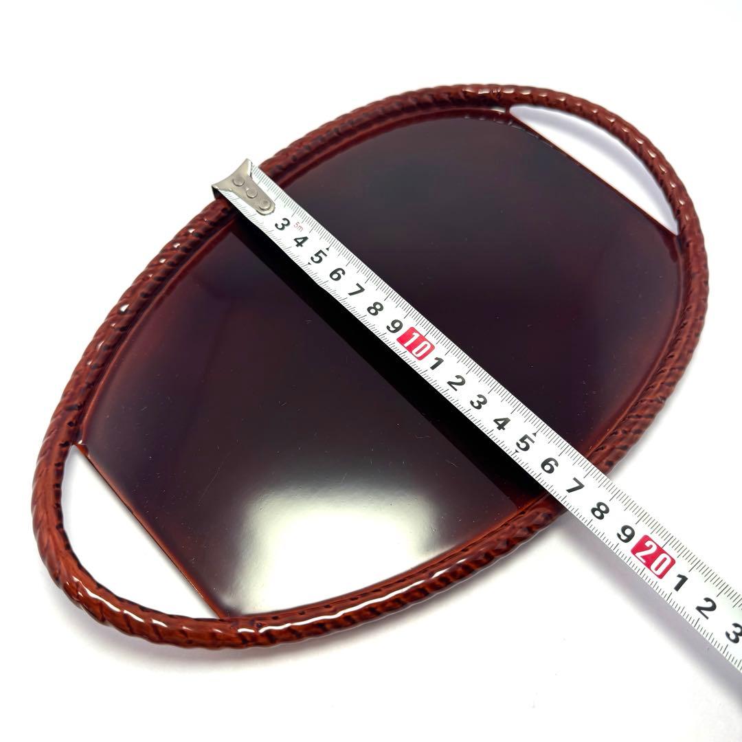 新品未使用 越前漆器 松田宝仙 縄漆 天然木 プレート 漆 6点セット 伝統工芸