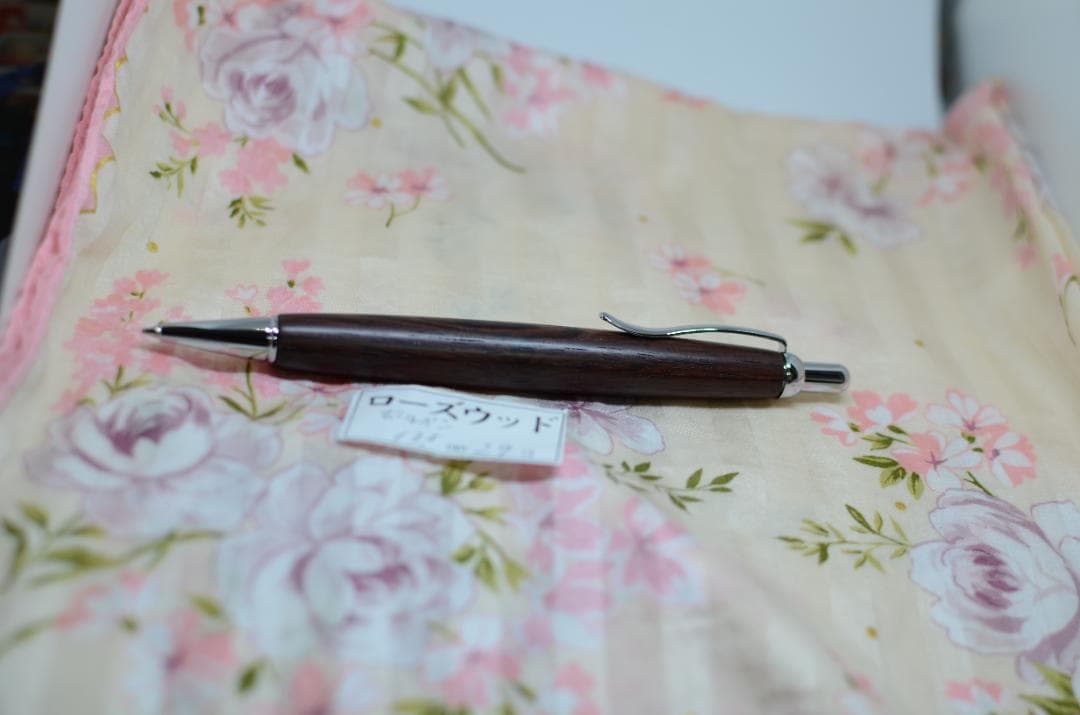 【ベル＝僕】完成いたしました。木軸　手作り　木のボールペン