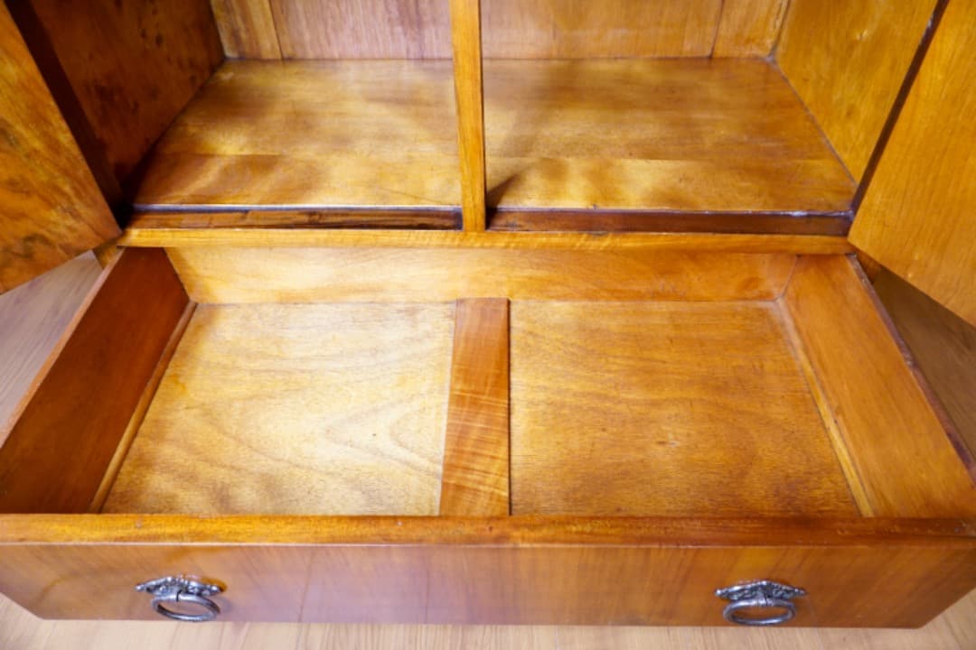 イギリス アンティーク マホガニーキャビネット ロイズアンティークス