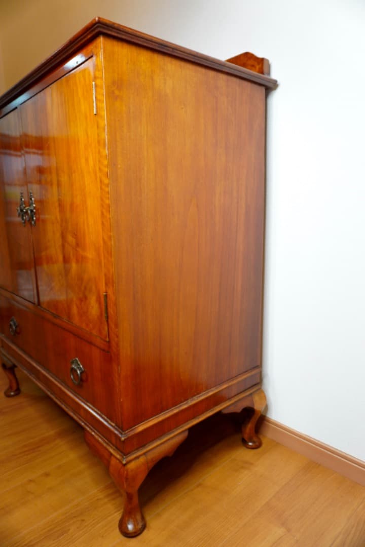 イギリス アンティーク マホガニーキャビネット ロイズアンティークス