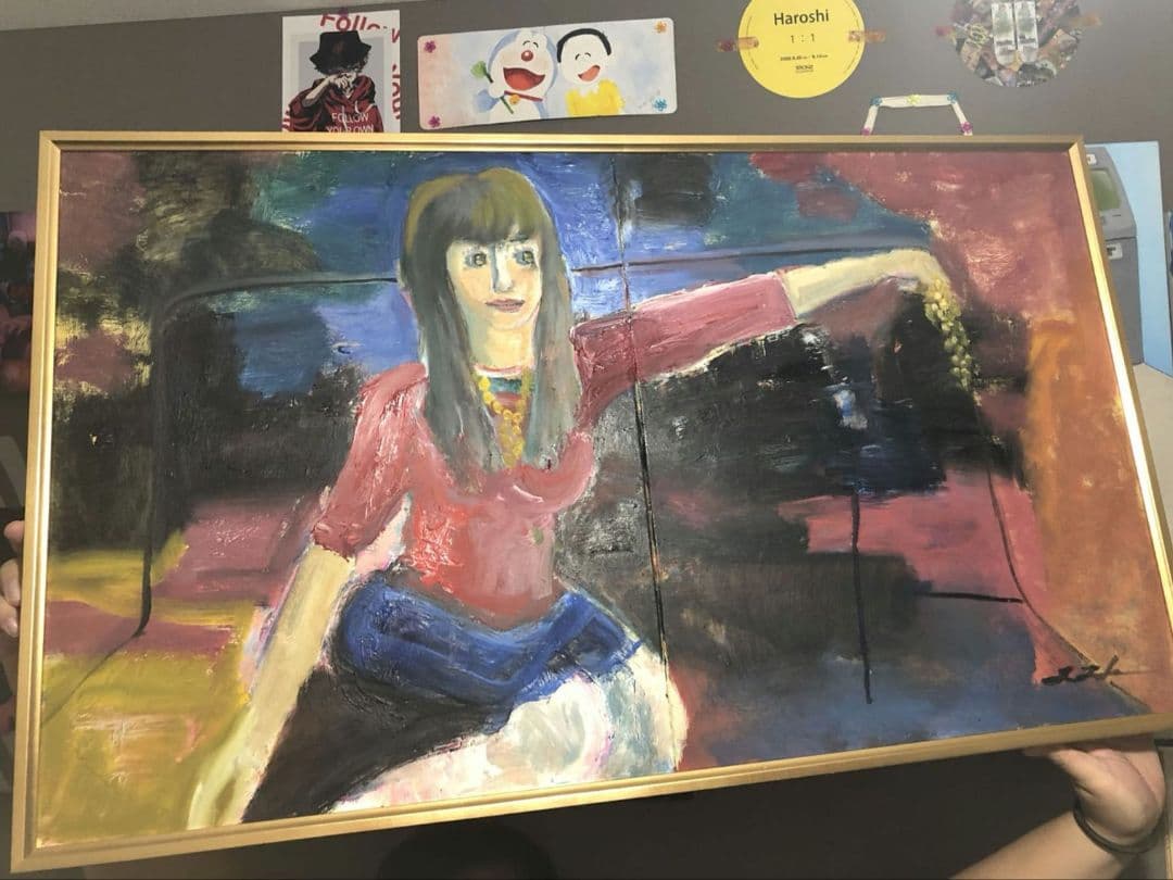 田中拓馬　油絵　原画