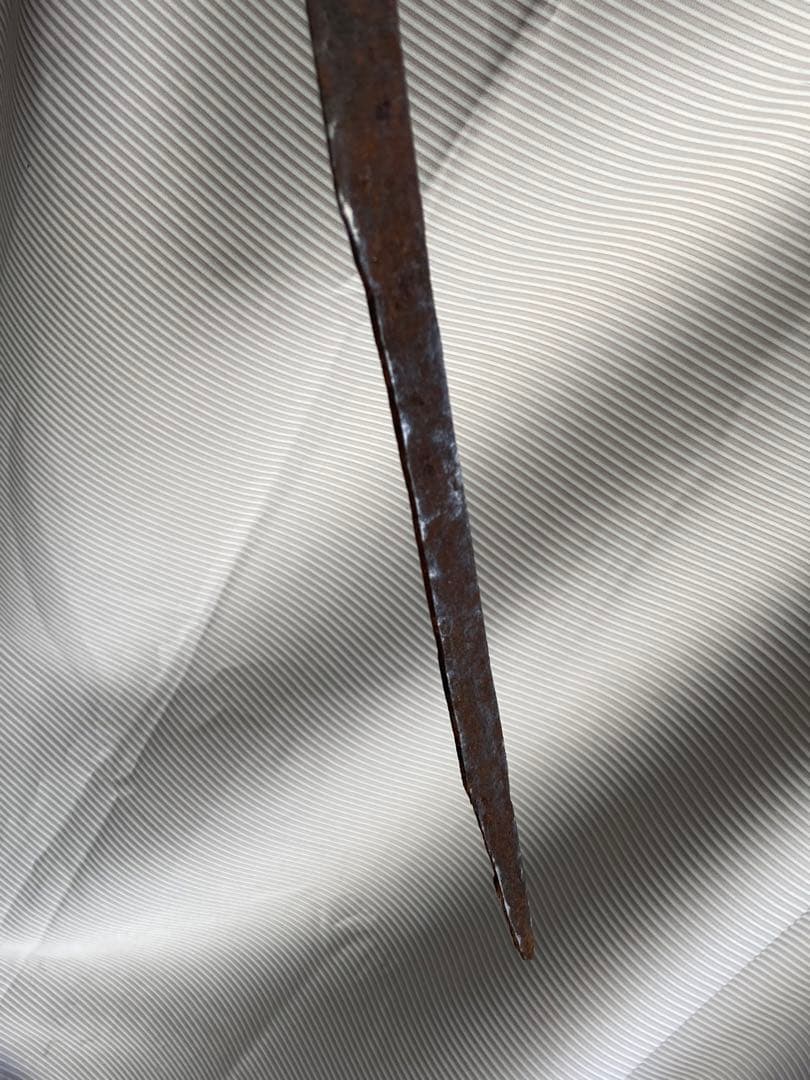 古物　うなぎ掻き　古民具　鉄