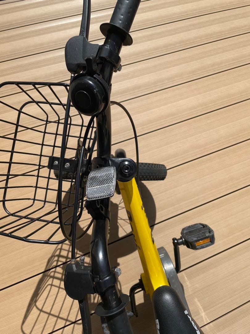 RAVI 子供自転車　14インチ　イエロー