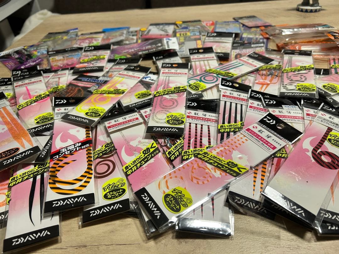 タイラバセット　ネクタイ78個　フック　タイラバ専用ワーム他