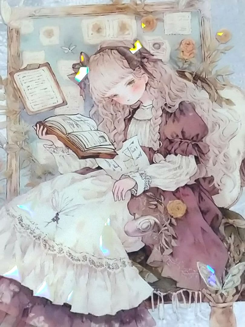 廃盤品✩J1051＃雾野瑶(贝壳光)汐雾切り売り海外人物女の子AIマステ