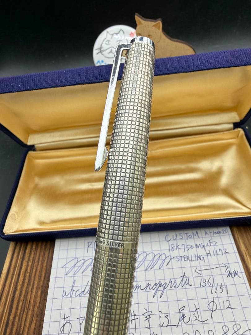 Pilot 万年筆 カスタム KS-1000SS STERLING SILVER