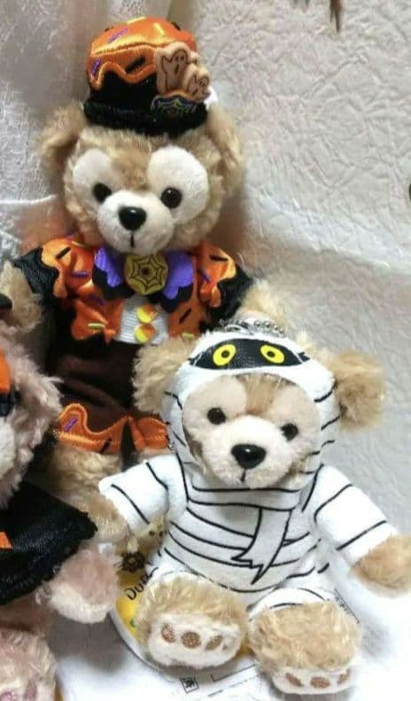 お顔厳選 ハロウィン ダッフィー ジェラトーニ ステラルー シェリーメイ 新品