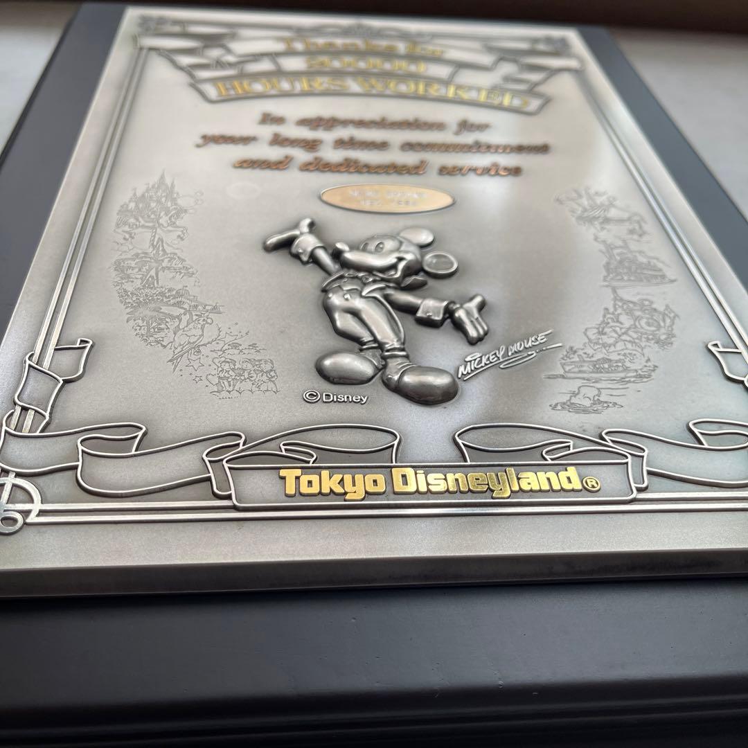 東京ディズニーランド　20000 HOURS WORKED 非売品　極レア