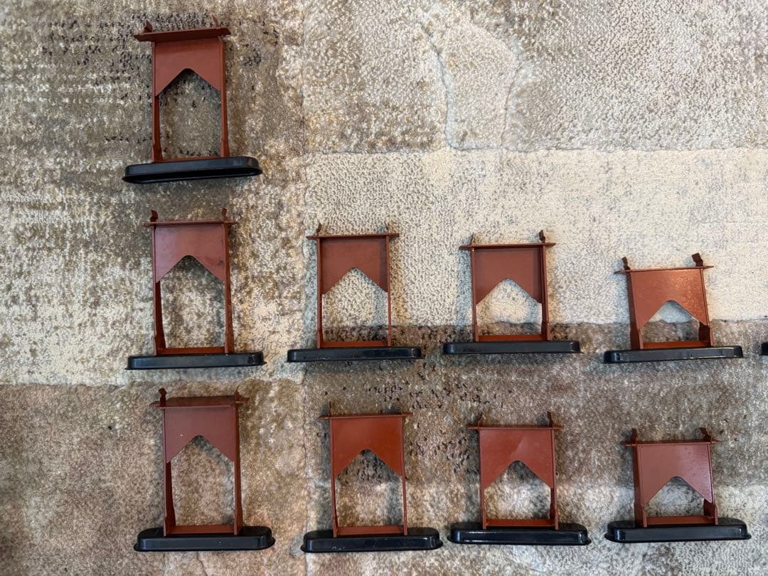 【レア】HOゲージ エンドウ 橋脚セットTER HO 管理No.3 箱無し