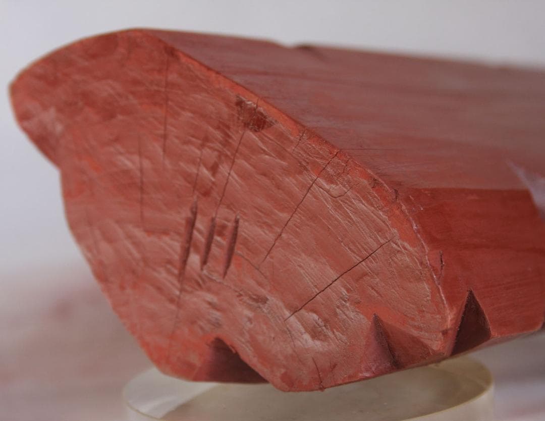 円空仏　愛染明王坐像・猫冠バージョン