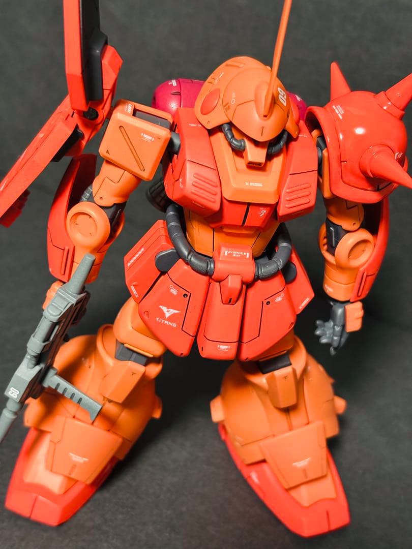 RMS-108 マラサイ hg 1/144 武器パーツ付き　塗装済み　完成品