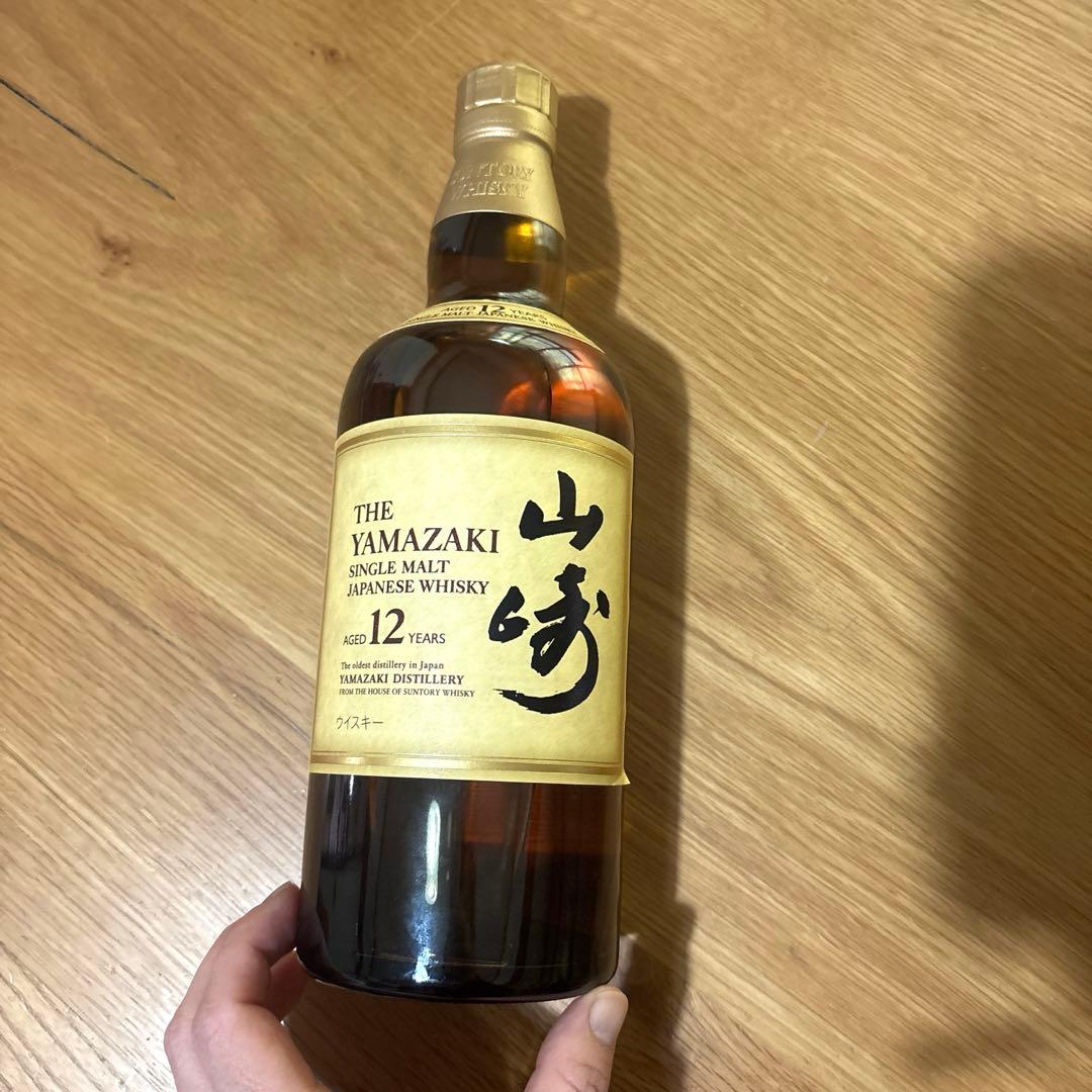 サントリーシングルモルトウィスキー　山﨑　12年