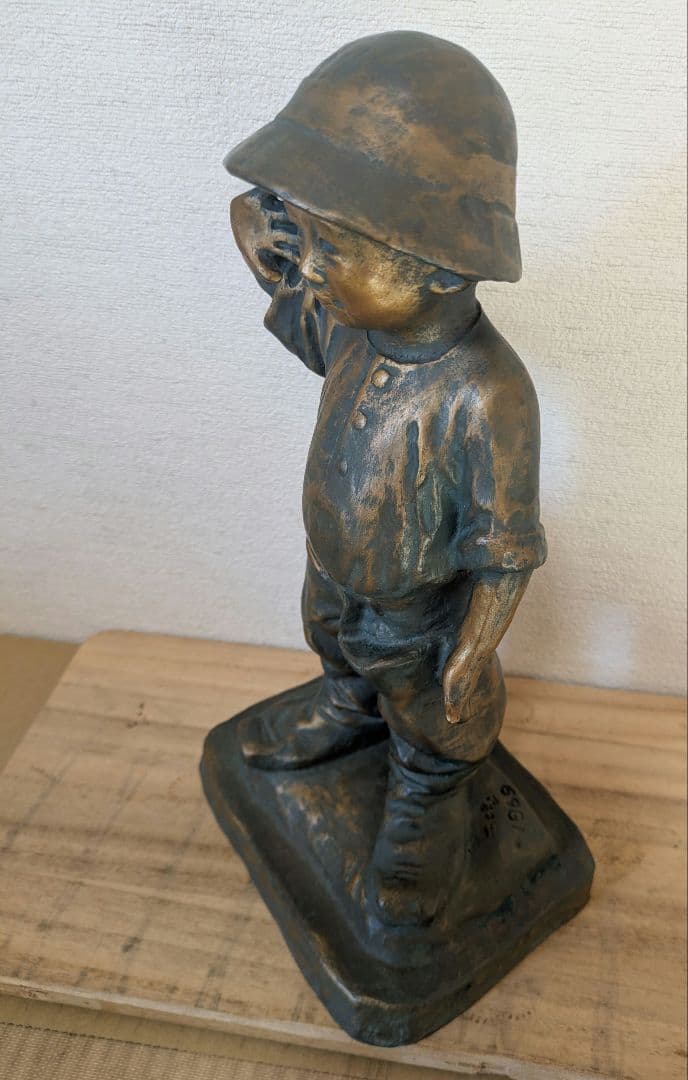 北村西望　　天真爛漫　　　　 「将軍の孫」　ブロンズ