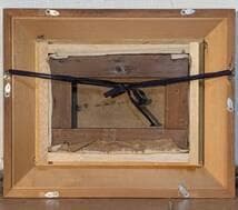 【真作】絵画　油彩SM　力強き花束　厚塗り表現　モダン静物画　X169