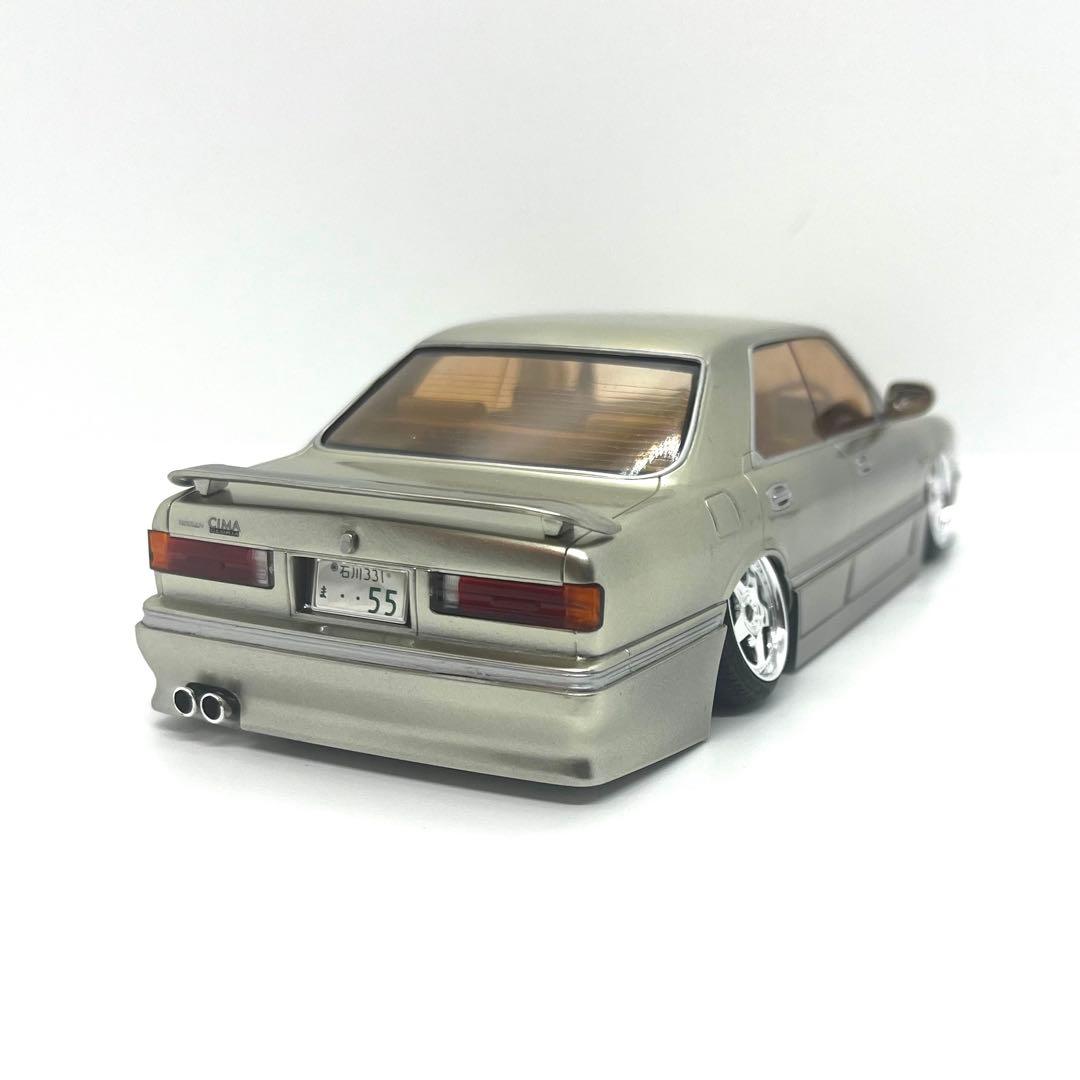 【完成品】アオシマ 1/24 Y31シーマ インシュランス