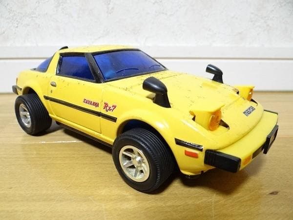 希少 ビンテージ 日本製 マツダ サバンナRX-7 SA22C ミニカー 当時物