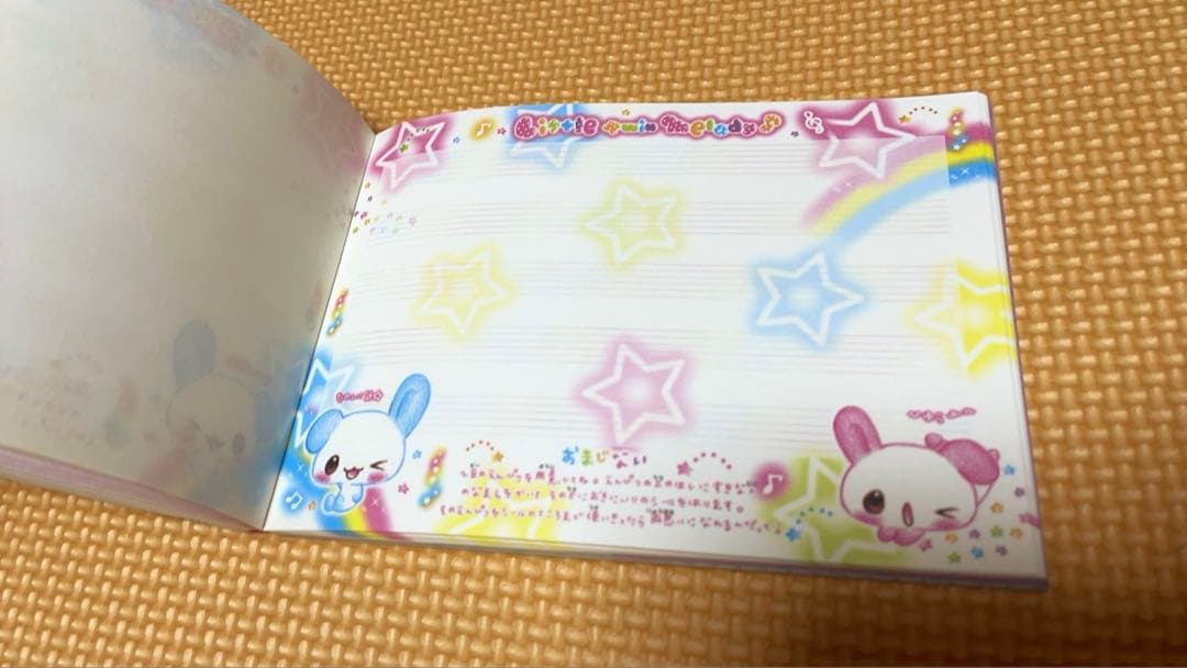 Little twin melody シール付きメモ帳