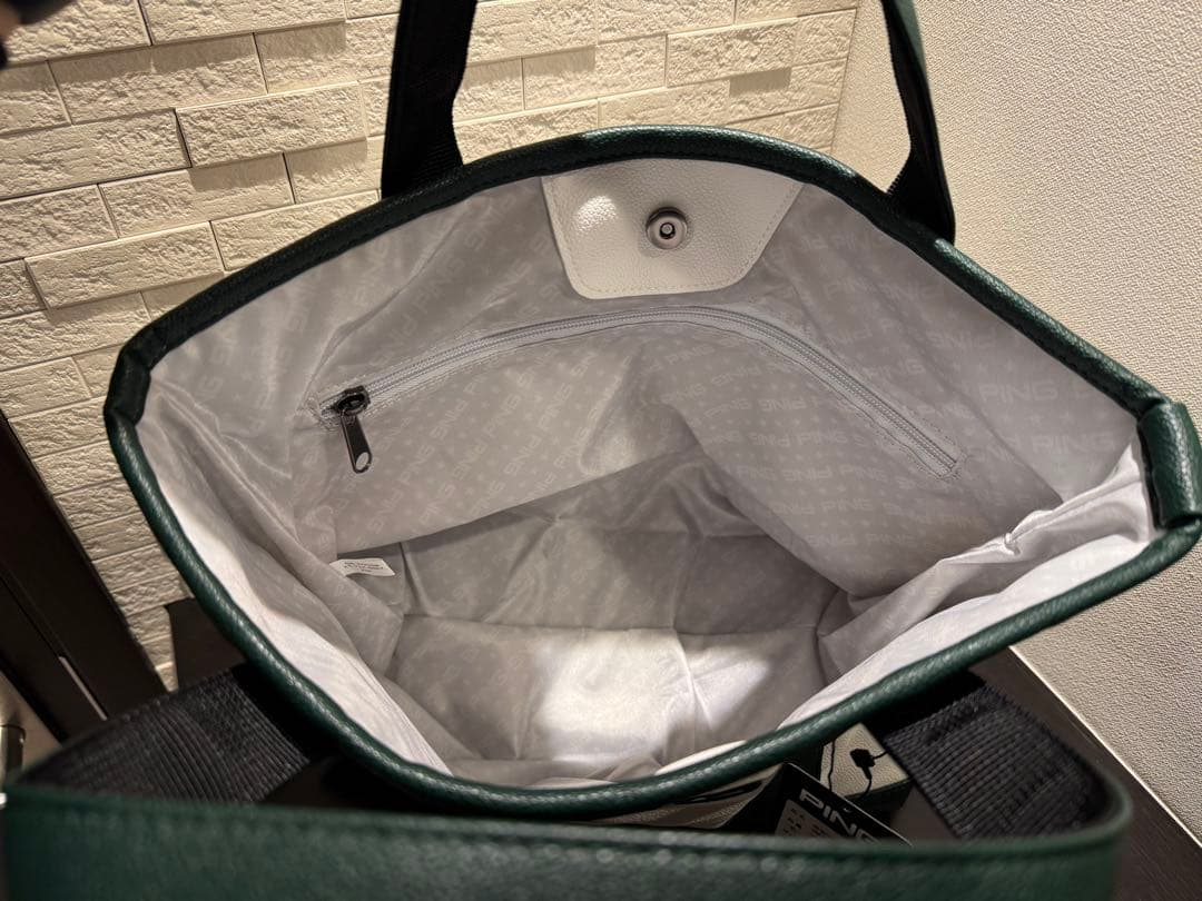 PING ラウンドバック ホワイト ゴルフ