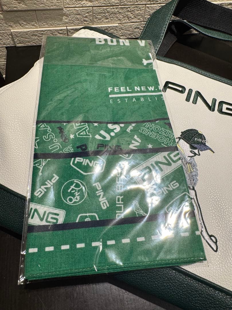 PING ラウンドバック ホワイト ゴルフ