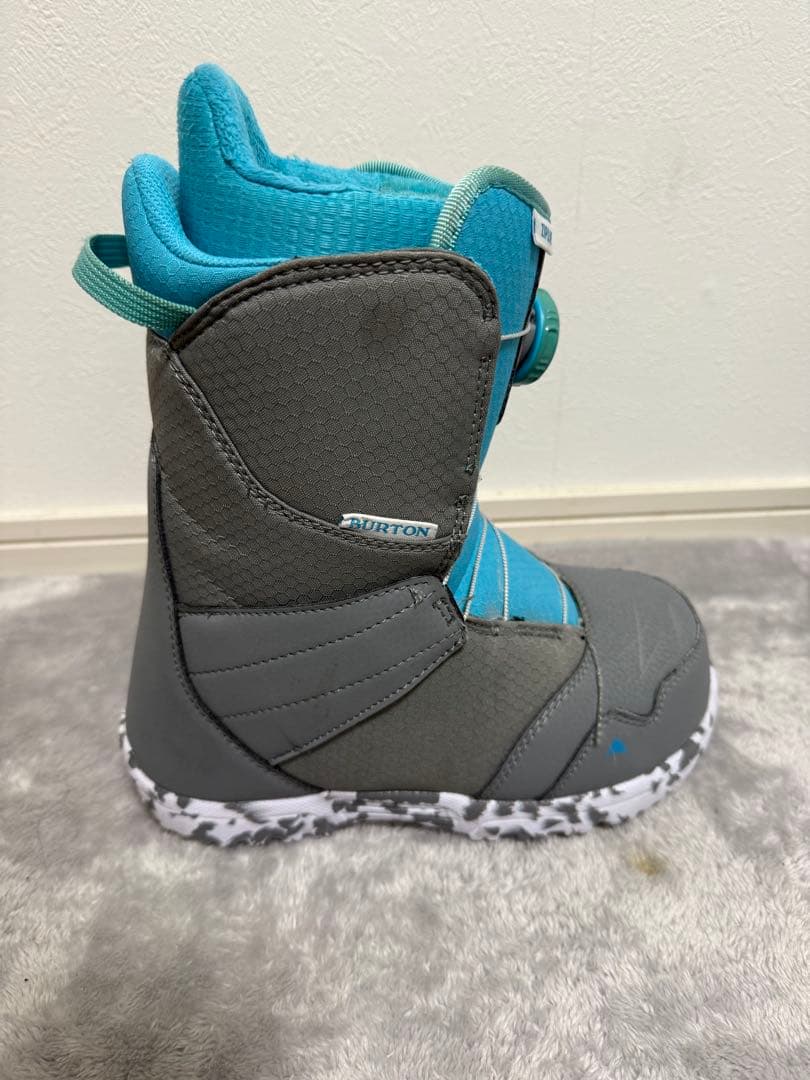 Burton ZIPLINE BOA キッズスノーボードブーツ 22cm