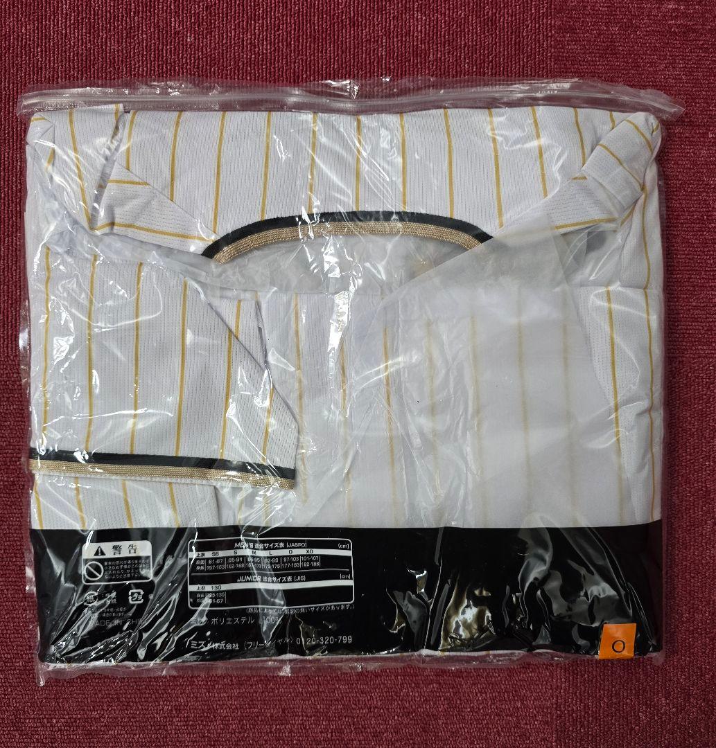 阪神タイガース 梅野 完売品 チャンピオンエンブレム付きユニフォーム　Oサイズ