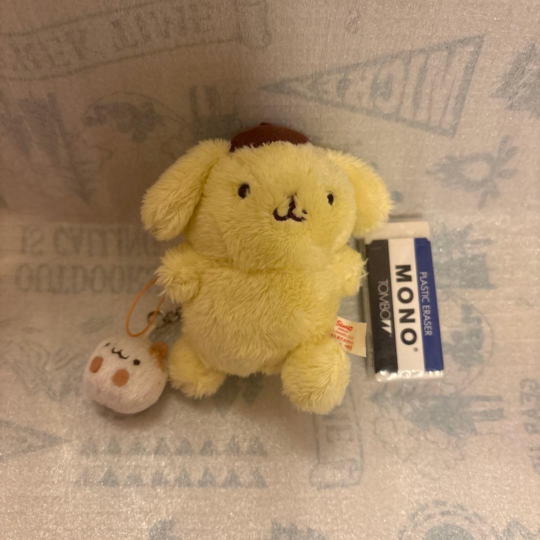 ポムポムプリン　マスコット　キーホルダー