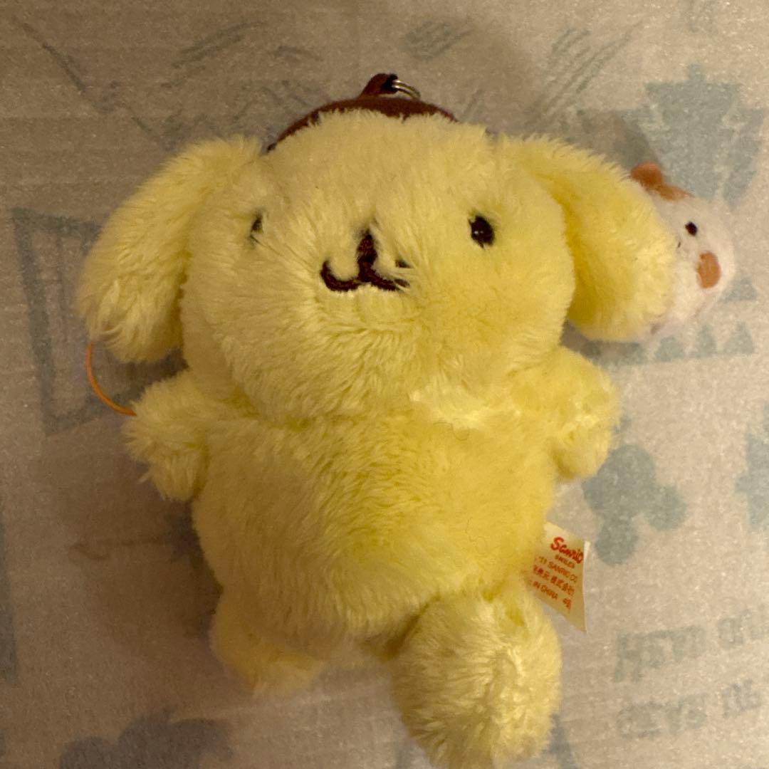 ポムポムプリン　マスコット　キーホルダー