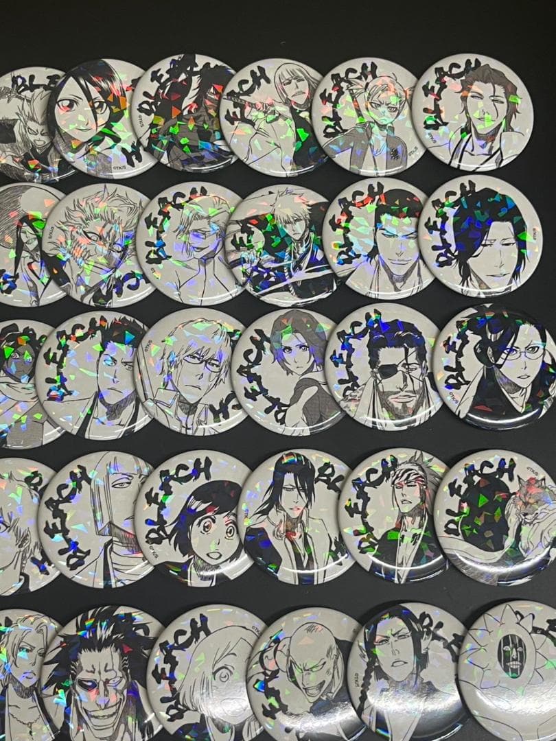 完全受注生産 週刊少年ジャンプ オールスター缶バッジ BLEACH 全種セット
