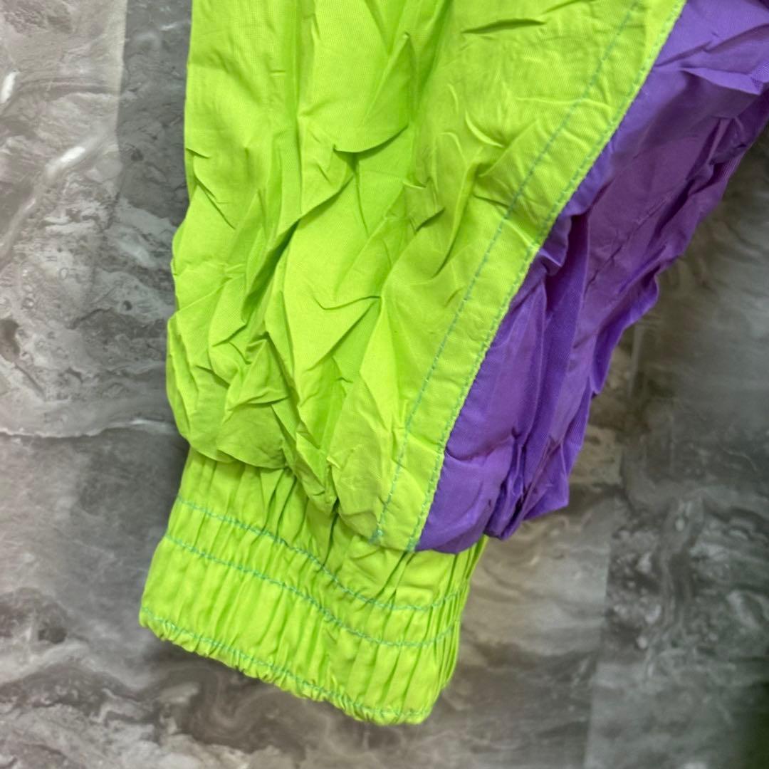 【希少/イタリア製】80s-90s スキーウェア つなぎ ネオンカラー