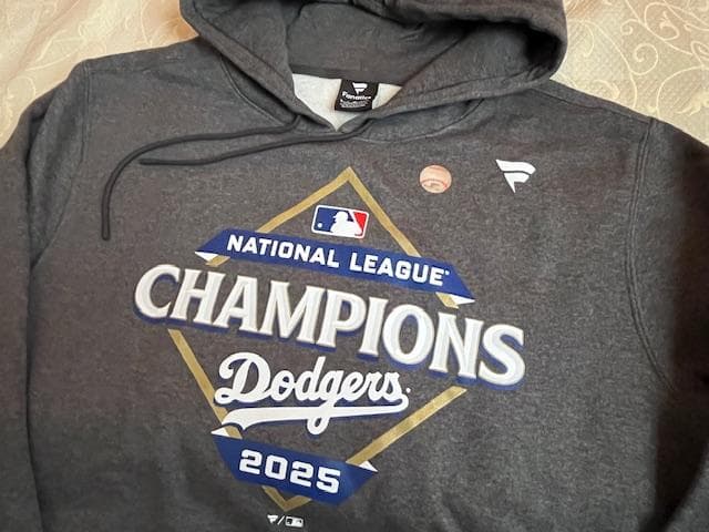 大谷翔平NLCS優勝記念Fanaticsロッカールームフーディ選手着用限定品L