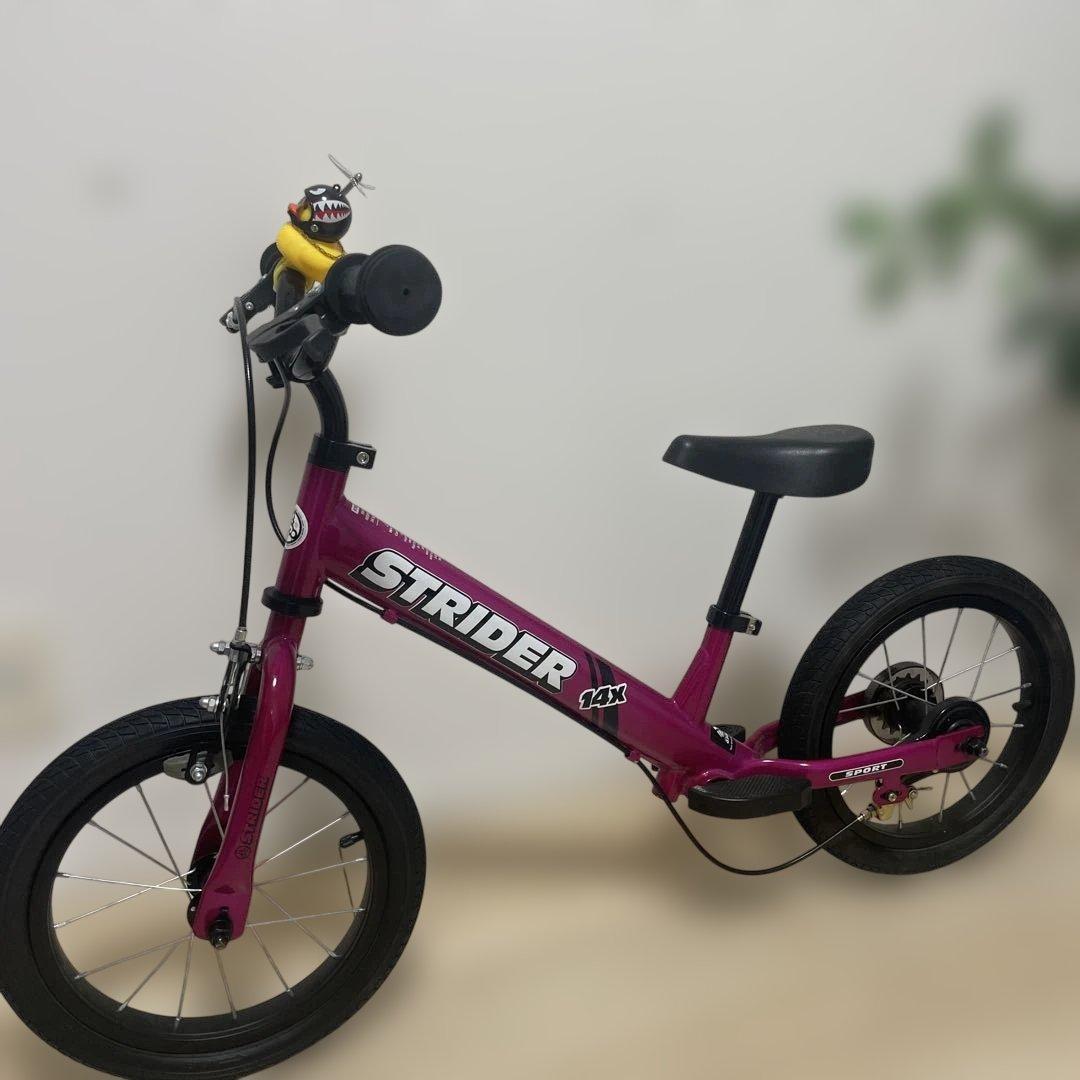 STRIDER 14xインチ バランスバイク パープル