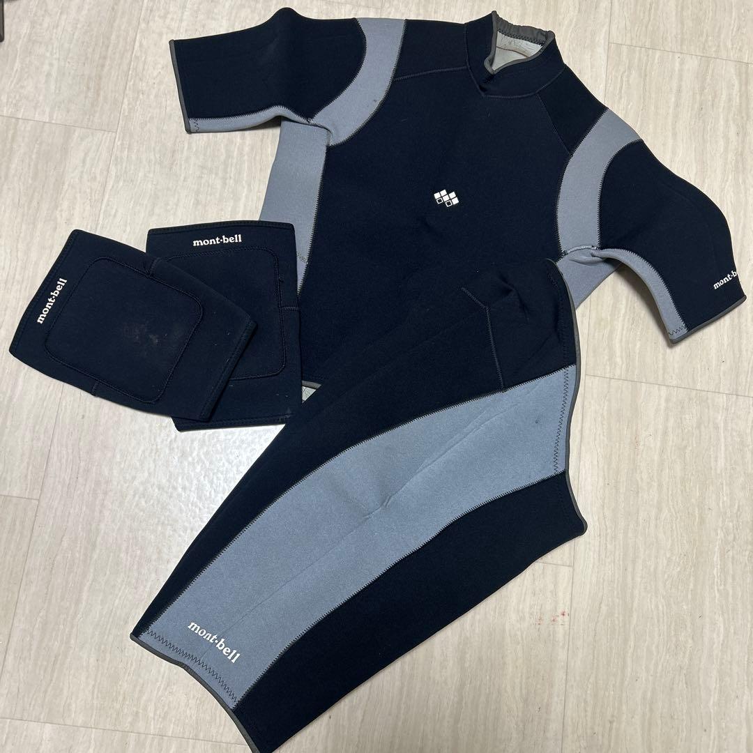 mont-bell ウェットスーツ 上下セット Lサイズ