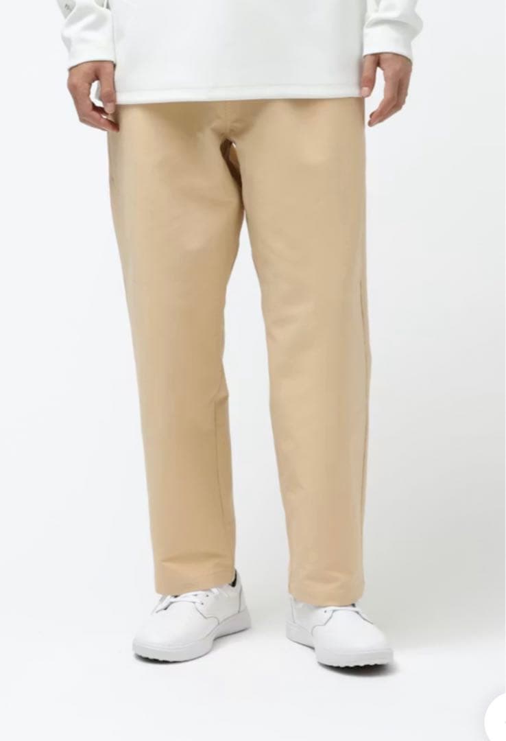 TENTIAL ベージュ ゴルフ用ストレートパンツ　Mサイズ