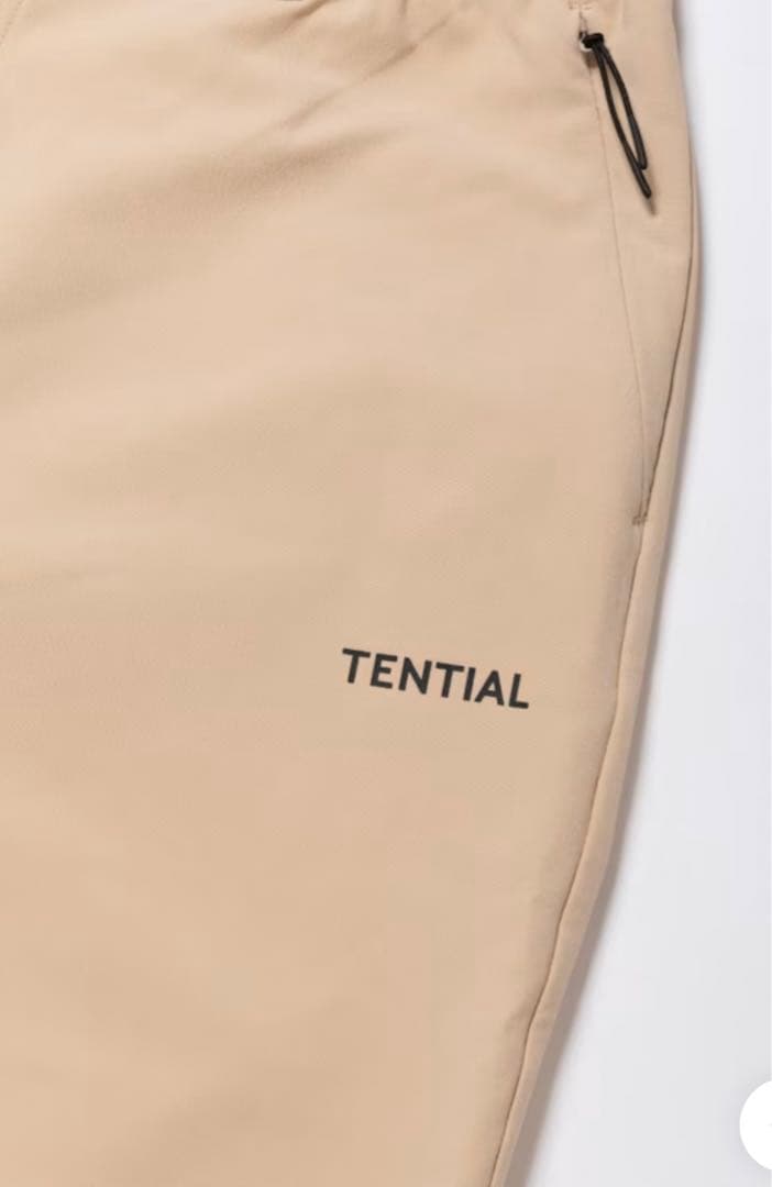 TENTIAL ベージュ ゴルフ用ストレートパンツ　Mサイズ
