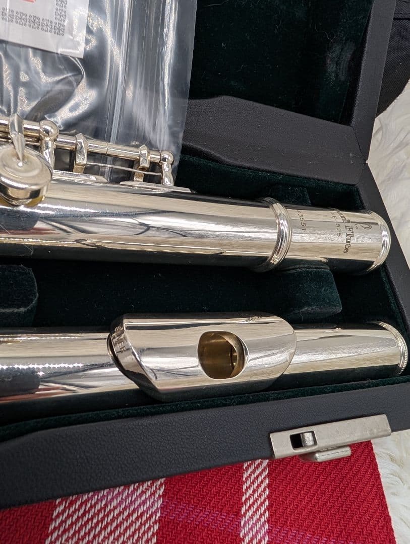 美品Pearl Flute ブリランテ PF-525E-BZ 本体、ケース2種付