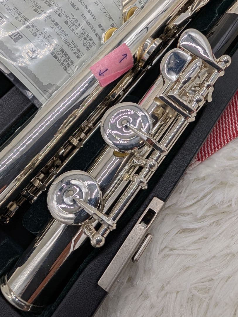 美品Pearl Flute ブリランテ PF-525E-BZ 本体、ケース2種付
