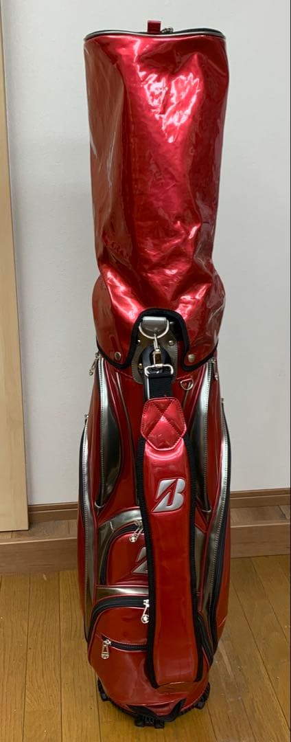 BRIDGESTONE GOLF 赤 ゴルフバッグ