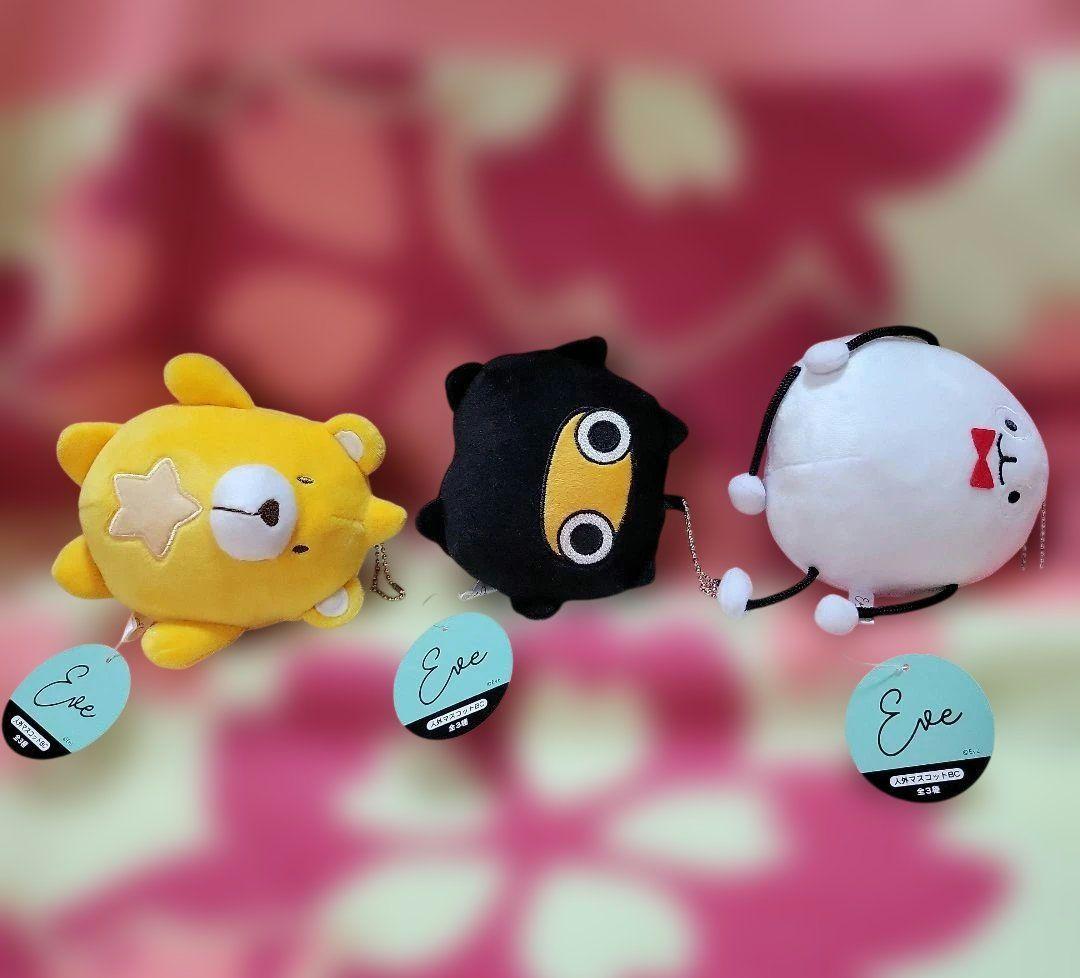 【Eve】〜人外マスコットBC〜✤くまたろー✤黒子ちゃん✤たマゴちゃん