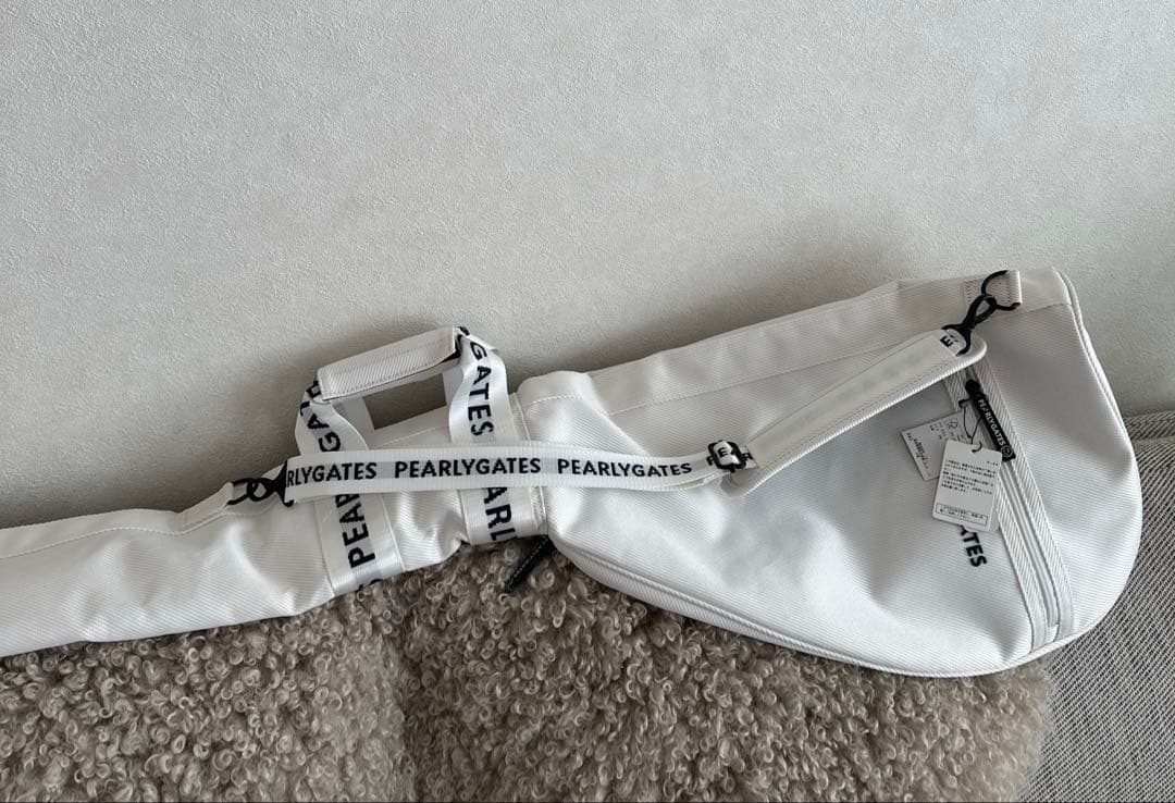 PEARLY GATES ゴルフバッグ ホワイト