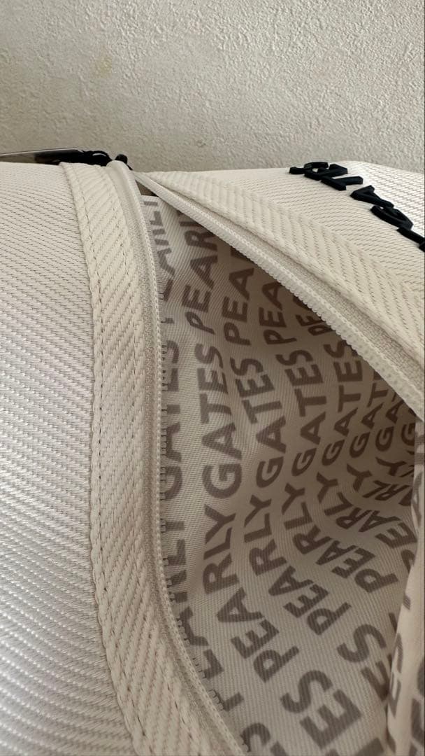 PEARLY GATES ゴルフバッグ ホワイト