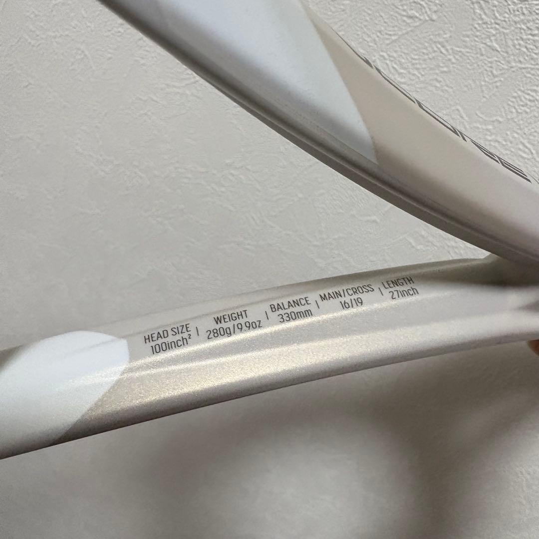 ステンシルインク付きYONEX Vcore サンドベージュ100L G2