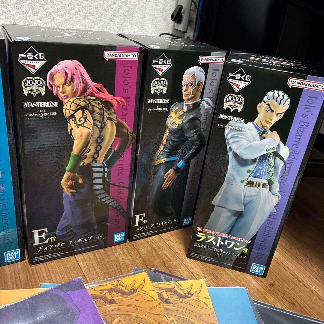 ジョジョ　一番くじ　EVIL PARTY ラスボス　フィギュア　コンプリート