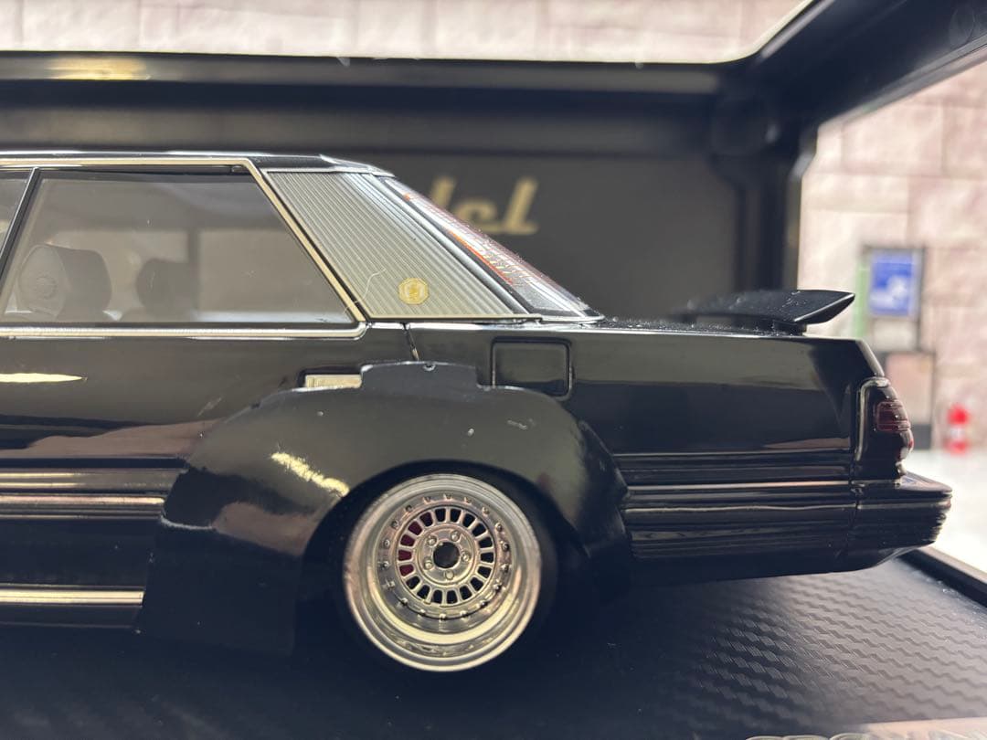 1/18ミニカー IG クラウンワークス　フォーカスレーシング深リムカスタム