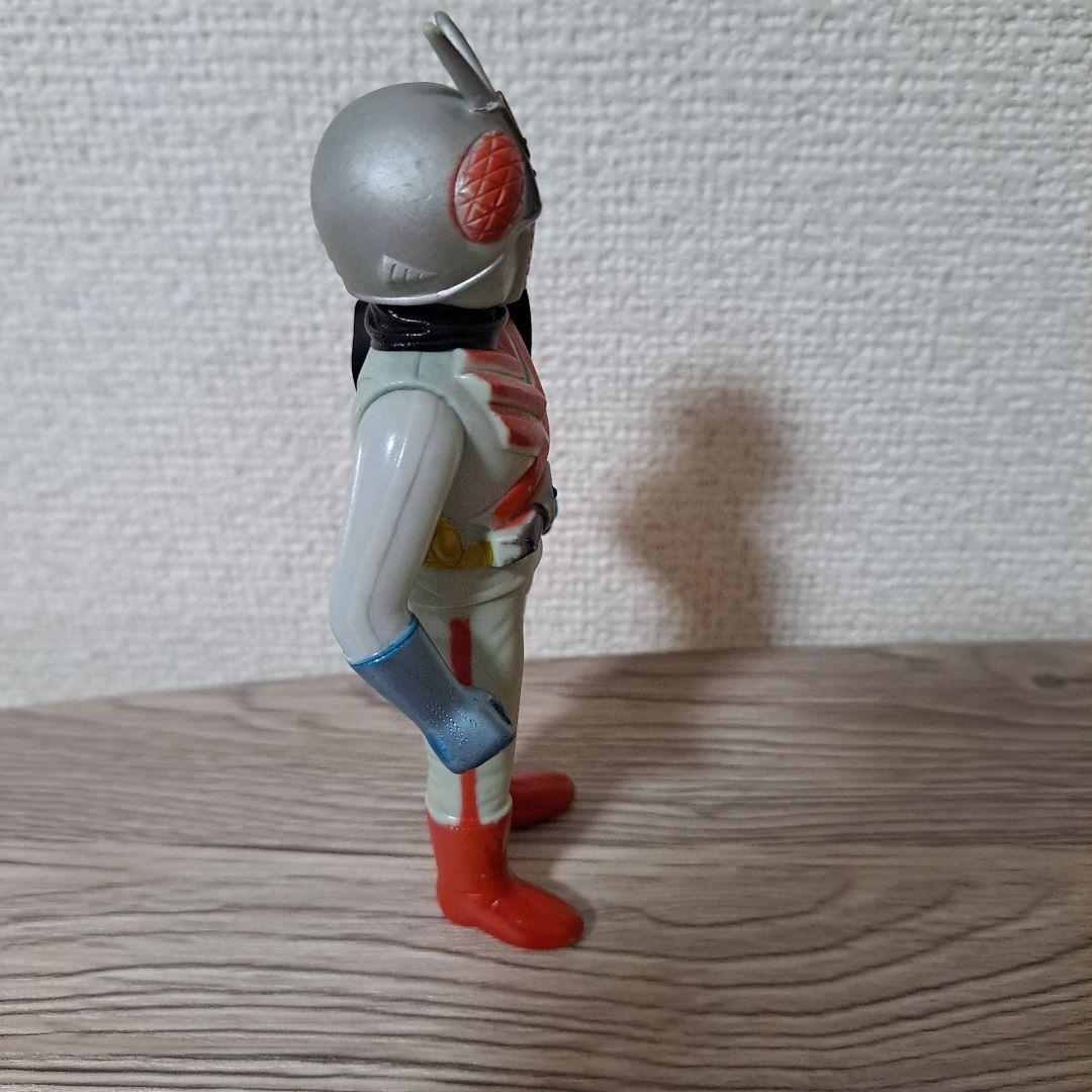 ソフビ　仮面ライダーX　ポピー　ミドルサイズ