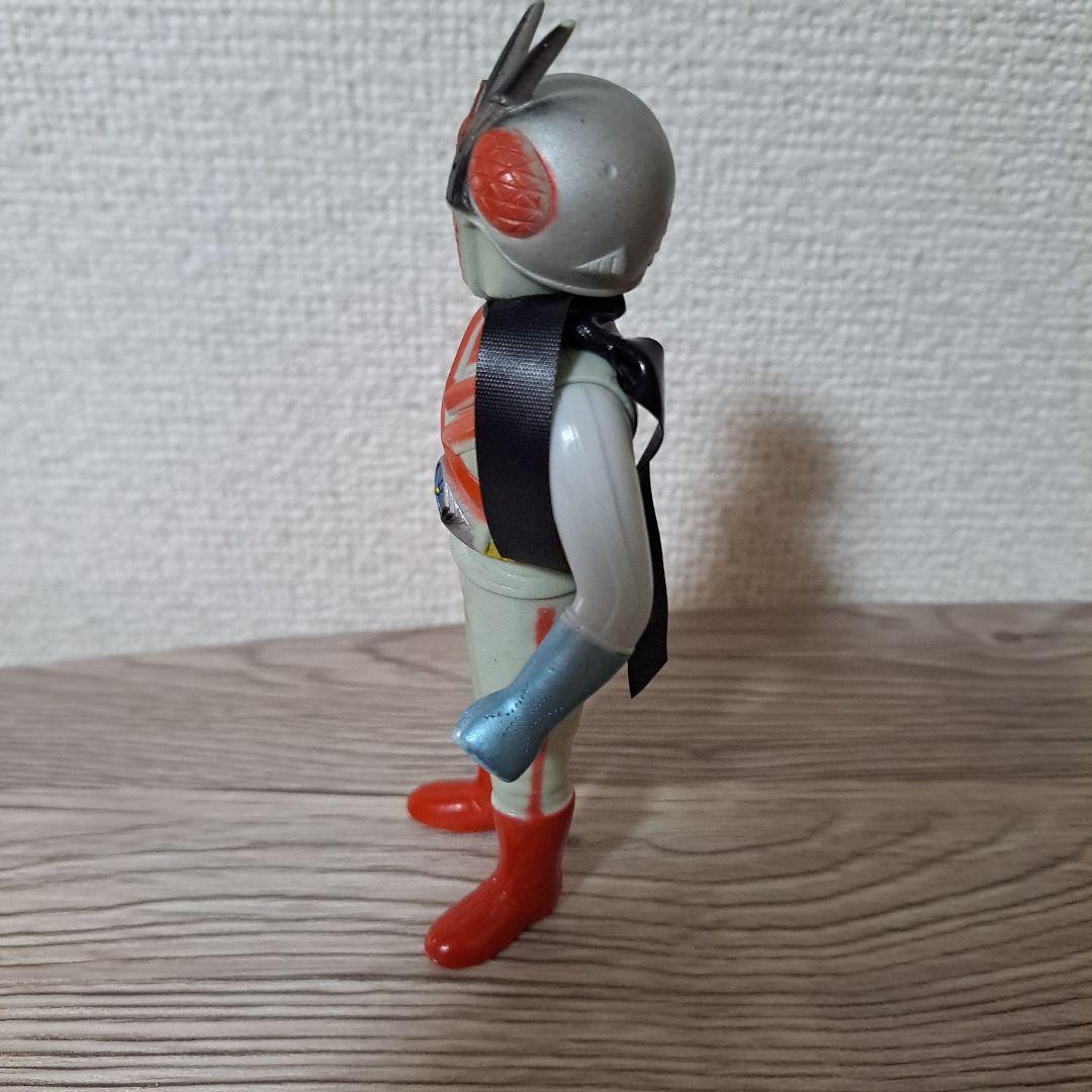 ソフビ　仮面ライダーX　ポピー　ミドルサイズ