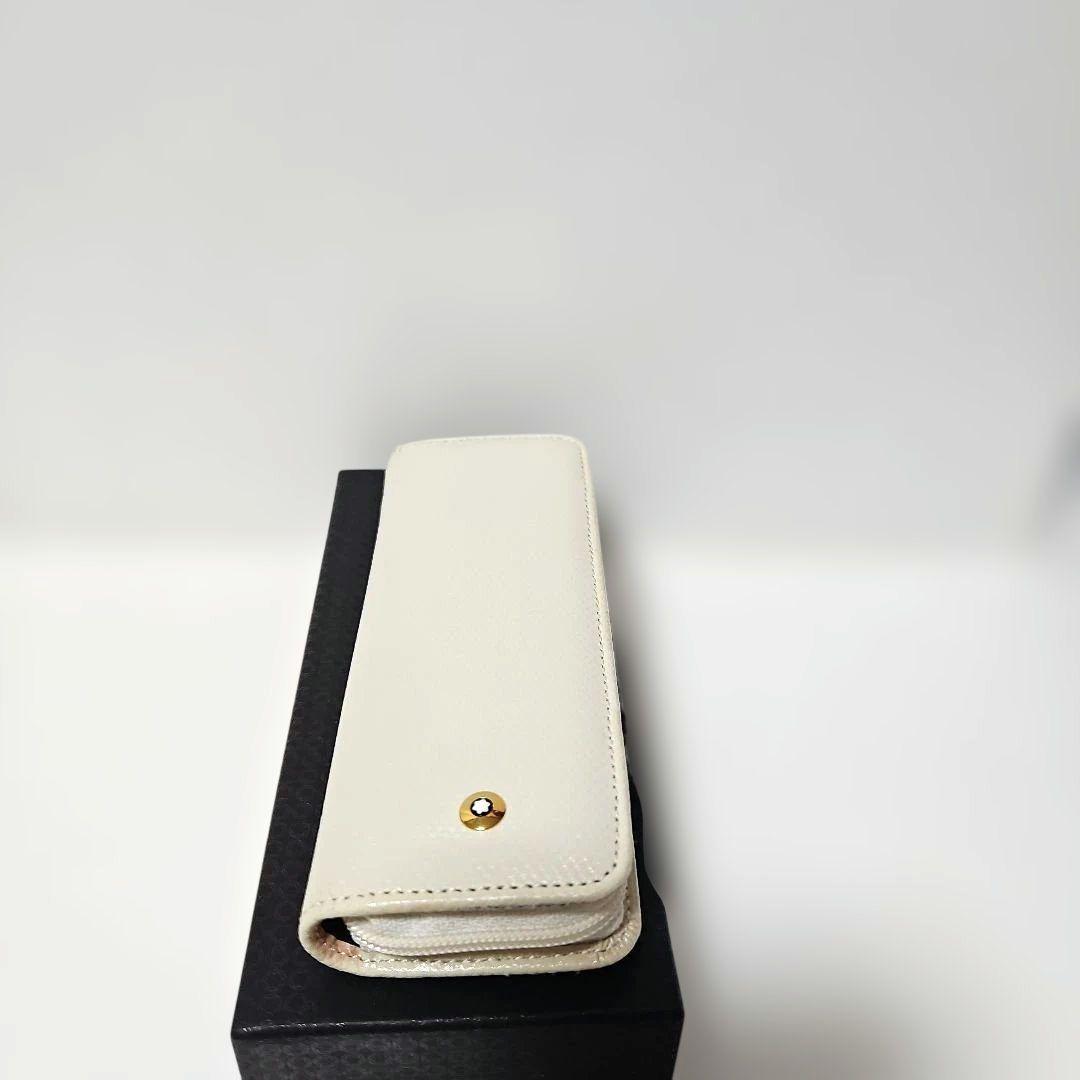 モンブラン ペンケース　ホワイト