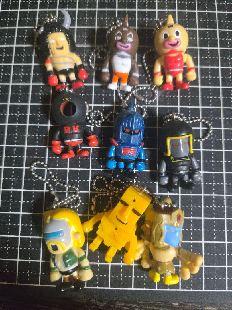 キン肉マン キーホルダー フィギュア 9個セット 非売品