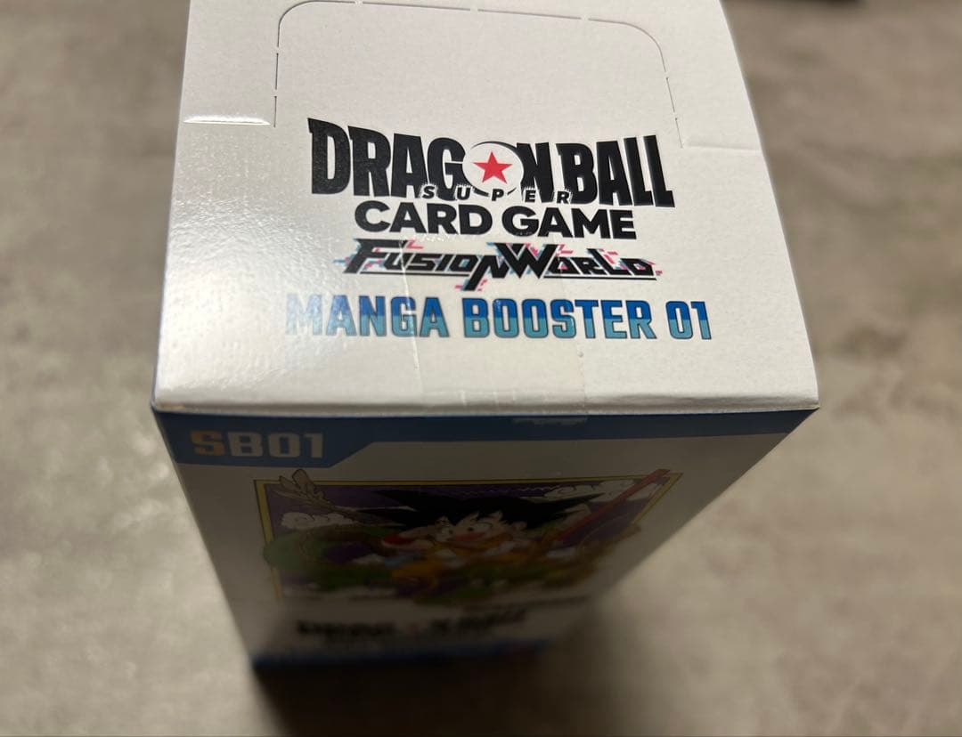 ドラゴンボール フュージョンワールド マンガブースター ×1BOX テープ付